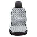 Car Heated Seat Cushion,12V Heating Warmer Plush Car Pad, Intelligent Temperature Control
