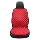Car Heated Seat Cushion,12V Heating Warmer Plush Car Pad, Intelligent Temperature Control