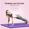 Yoga Mat Workout Elastic Non-slip Fitness Gymnastics Mats Bag Carrier