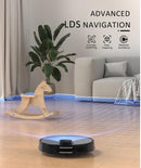 Coredy SL200 Robot Vacuum and Mop Combo, Smart Laser Navigation with Real-Time Obstacle Avoidance
