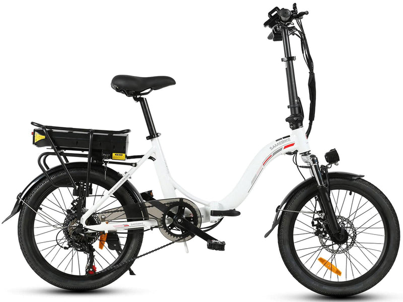 SAMEBIKE JG20 Smart Folding Electric Moped Bike 350W Motor