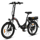 SAMEBIKE JG20 Smart Folding Electric Moped Bike 350W Motor