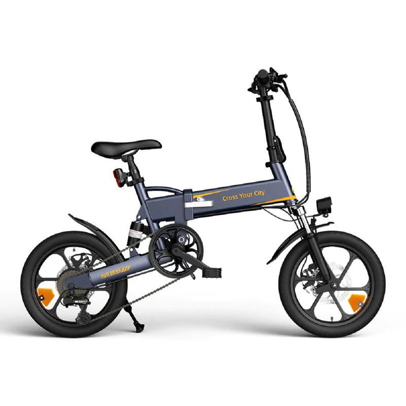 ADO A16XE Light Weight Folding Electric Bike Battery Life Up to 43 Miles