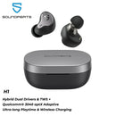 SOUNDPEATS H1 Hybrid Dual-Driver TWS Earphone Bluetooth 5.2 Apt-X QCC3040