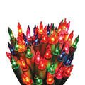 100 Clear or Multi Colour Bulb Christmas Fairy Lights Xmas Tree Decoration Party