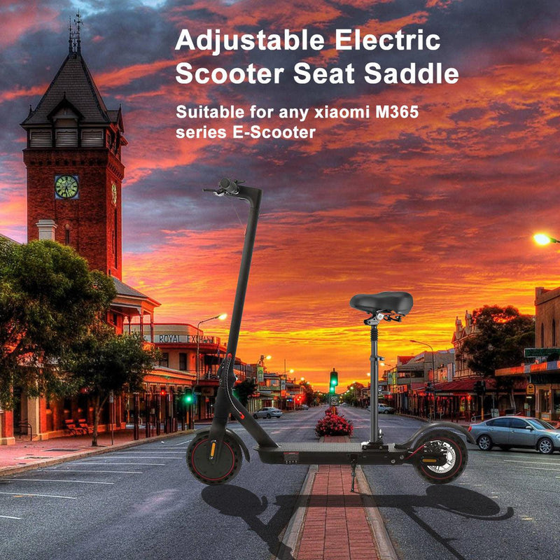 Electric Scooter Seat Saddle, Width Adjustable, for AOVO M365 pro/ Xiaomi M365 pro 1:1 eScooter / iScooter i9 series