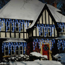 1200 LED Snowing Icicle Christmas Lights