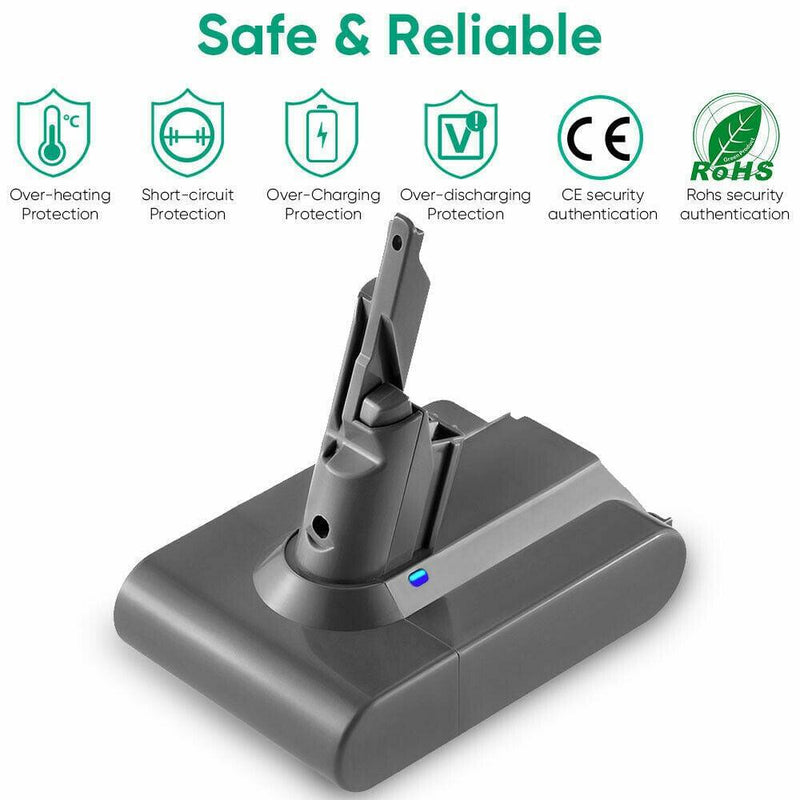 5000mAh For Dyson V7 Animal Battery Trigger Motorhead Vacuum Cleaner Sony Cell