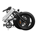 ADO A20F+ 20 Inches Fat Tire Folding Electric Bike With Mudguard Battery Life Up to 40 Miles