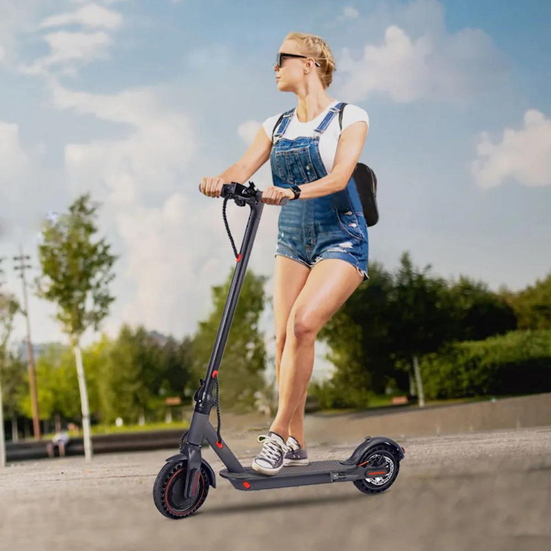 AOVO M365 PRO Electric Scooter With Foldable Seat, Ultralight Foldable E-Scooter Adult, Smartphone APP Control