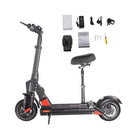 BOGIST C1 PRO Folding Electric Scooter 10" Tire 500W Motor, LCD Display Battery Life Up to 40km Long Range with Seat - Black