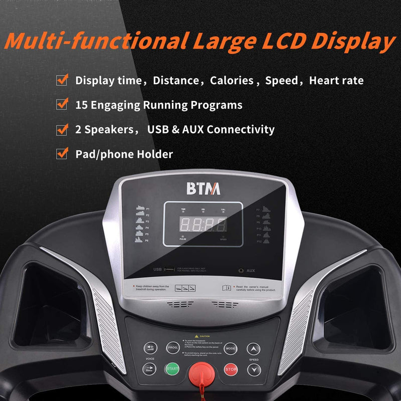 BTM W501 Electric Folding Treadmill