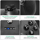 Bluetooth Wireless Pro Controller Gamepad Joypad for Nintendo switch, PC and PS3