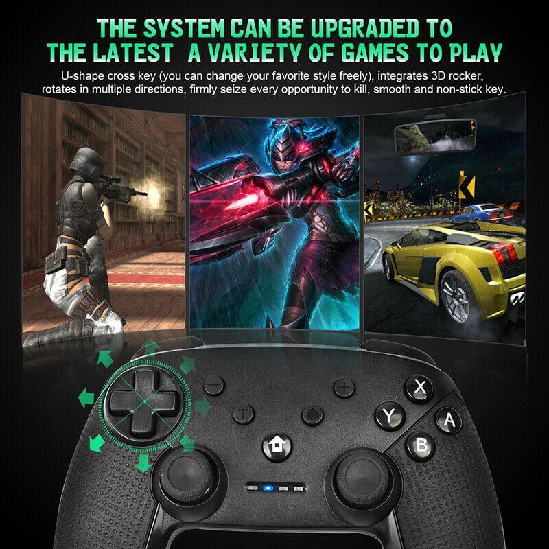 Bluetooth Wireless Pro Controller Gamepad Joypad for Nintendo switch, PC and PS3