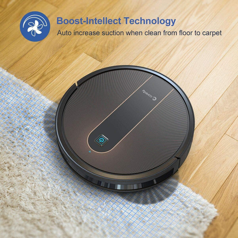 Coredy R750 Robot Vacuum Cleaner, 3-in-1 Vacuuming Sweeping and Mopping