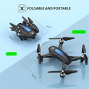 DEERC D10 Foldable FPV Beginners Drone Camera With 2 Batteries 25 minutes flying and Carrying Case