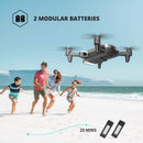 DEERC D20 Mini Drone for Kids with 720P HD FPV Camera, Foldable RC Quadcopter