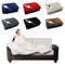 Electric Heated Throw Over Under Blanket Washable Polyester Cozy Warm Mattress