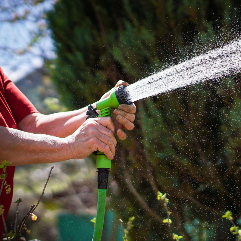 Expandable Garden Hose With Spray Gun