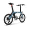 FIIDO D11 Foldable Electric Bicycle, Max Speed 24km/h, Battery Life Up to 100km, 250W Motors