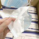 Face Mask 3Ply Nose & Ear Loops Protection Disposable Dust Masks