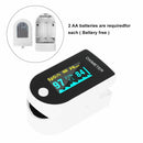 Fingertip Pulse Oximeter Blood Oxygen Saturation SpO2 Finger PR Monitor