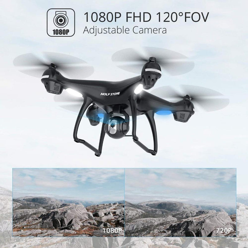 Holy Stone HS100 FPV RC Drone Camera with Live Camera