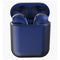 I12 TWS Wireless Earbuds - Dark Blue