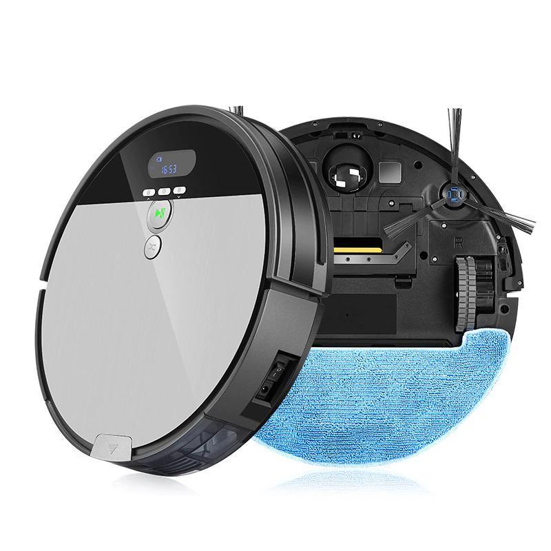 ILIFE V8s Smart Robotic Mop&Vacuum Cleaner with 750ML Big Dustbin