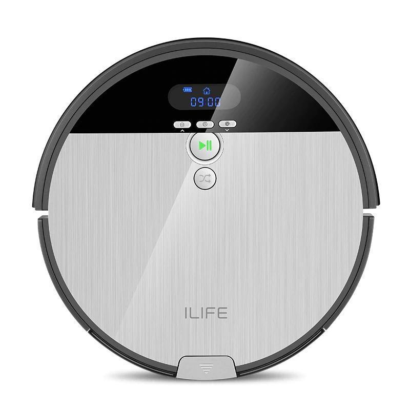 ILIFE V8s Smart Robotic Mop&Vacuum Cleaner with 750ML Big Dustbin