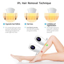 IPL LCD Laser Hair Removal Handset