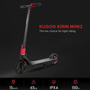 KUGOO KIRIN Mini 2 Folding Kick Electric Scooter for Kids