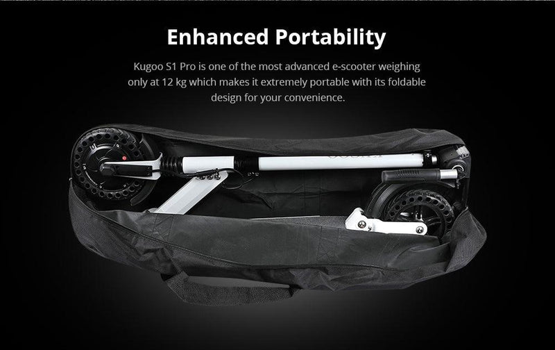 KUGOO S1 Pro (S3 Pro) Folding Electric Scooter 350W Motor LCD Display Max Speed 30 Kmh