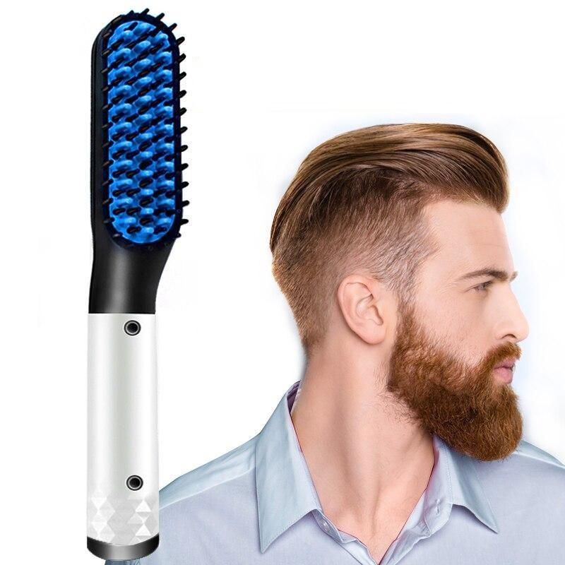Men quick beard clearance straightener