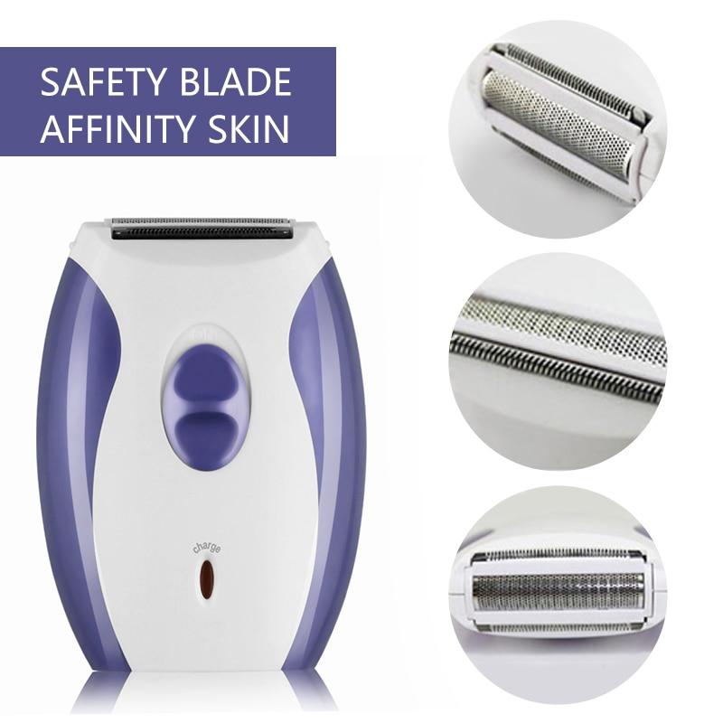 Mini Electric Epilator Women's Shaver Razor Electric Rechargeable