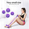 Multifunctional 4 Tubes Latex Foot Elastic Pull Rope expander muscle fitness workout Pedal