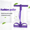 Multifunctional 4 Tubes Latex Foot Elastic Pull Rope expander muscle fitness workout Pedal