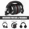 OneOdio Adapter-free Closed-Back DJ Studio Headphones Black (Upgraded Version)