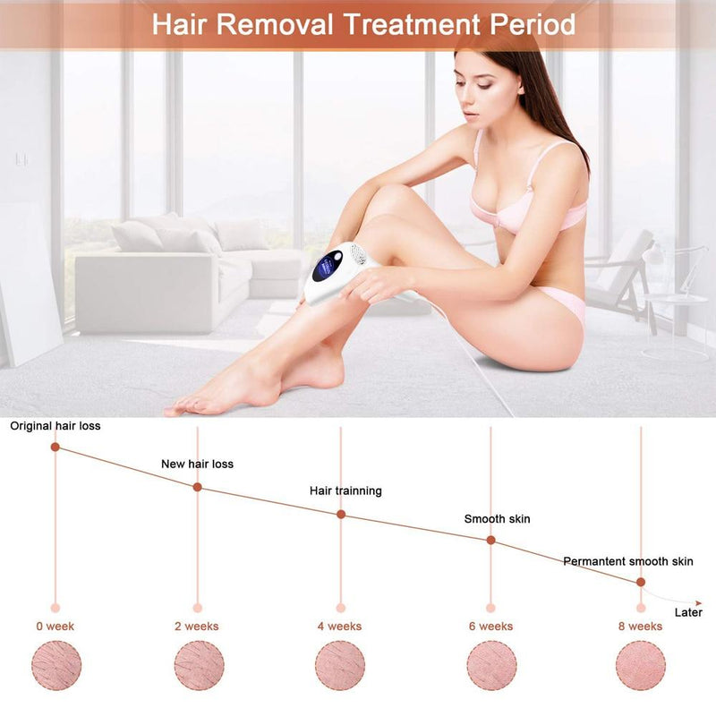 Permanent IPL Photoepilator Laser Hair Removal 900000 Flashes