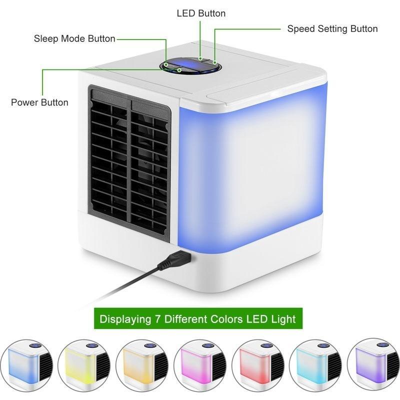 Portable Mini Air Conditioner With LCD