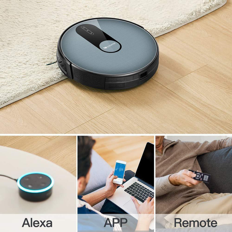 Proscenic 820P Robot Vacuum Cleaner, WiFi Connectivity, Alexa Control, Smart Mapping