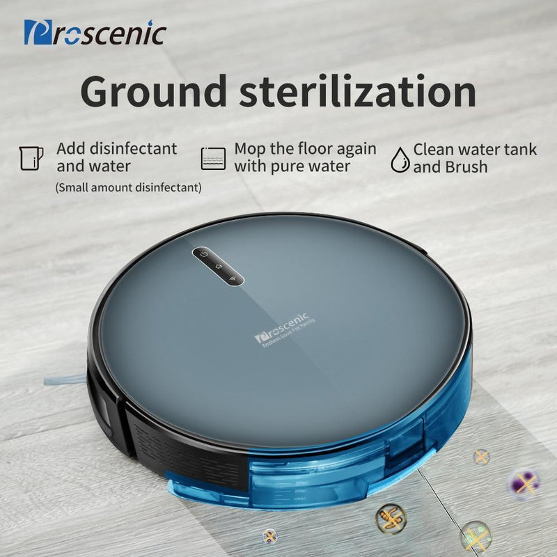 Proscenic 830P 2000PA Robot Vacuum Cleaner with Boundary