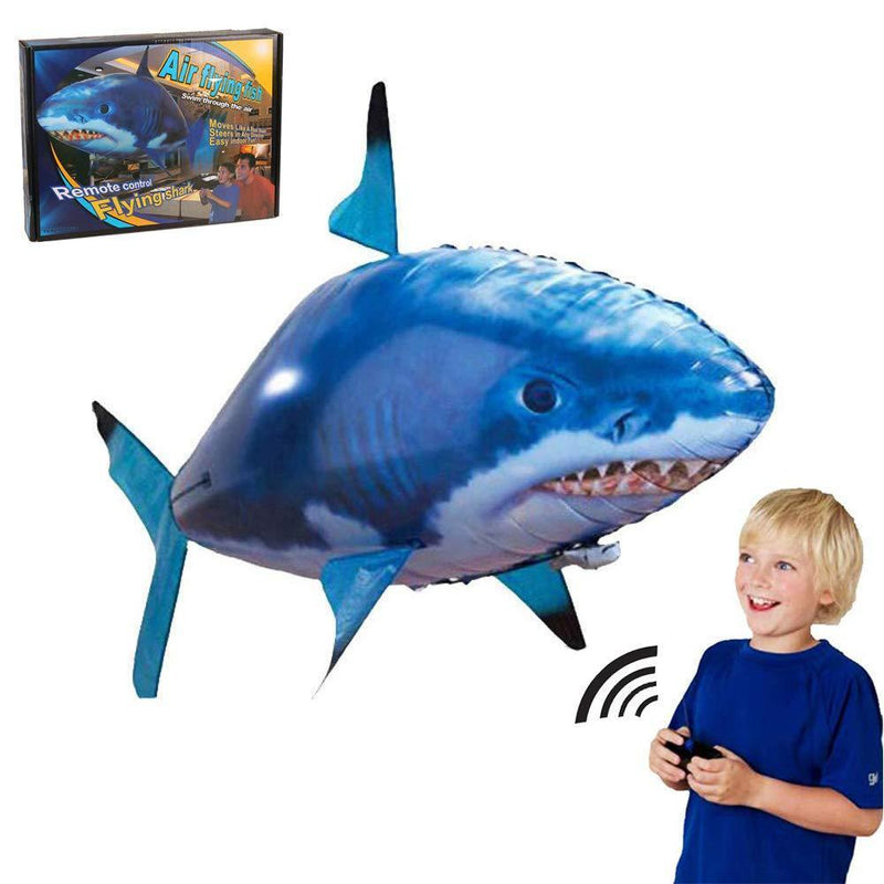 Remote Control RC Inflatable Balloon Air Swimmer Flying Nemo Shark