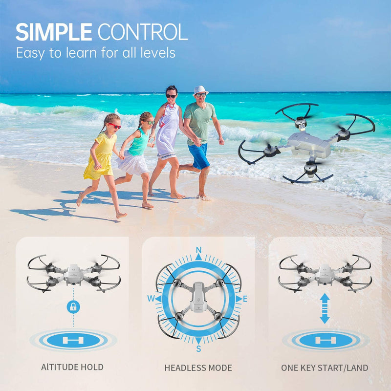 SNAPTAIN A10 Foldable RC Drone Camera WiFi FPV