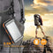 Solar Charger, 20000mAh Portable Phone Charger External Backup Battery Pack IP65 Water-Resistant