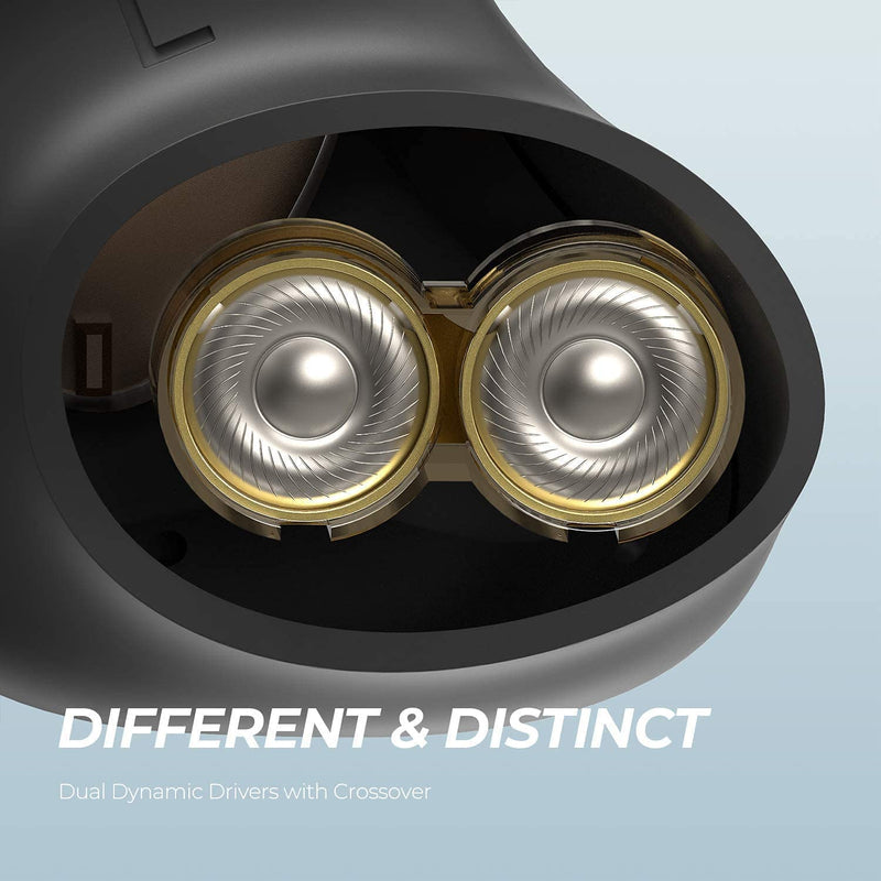 SoundPEATS Truengine 3 SE, Wireless Earbuds with Dual Dynamic Drivers, 30 Hours Playtime, Touch Control, Bluetooth Headphones