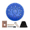 Steel Tongue Drum- 6 Inch 11 Tone Tongue Drum D Major Beginner Hand Drum Percussion for Meditation Yoga Musical Education