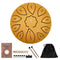 Steel Tongue Drum- 6 Inch 11 Tone Tongue Drum D Major Beginner Hand Drum Percussion for Meditation Yoga Musical Education