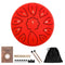 Steel Tongue Drum- 6 Inch 11 Tone Tongue Drum D Major Beginner Hand Drum Percussion for Meditation Yoga Musical Education