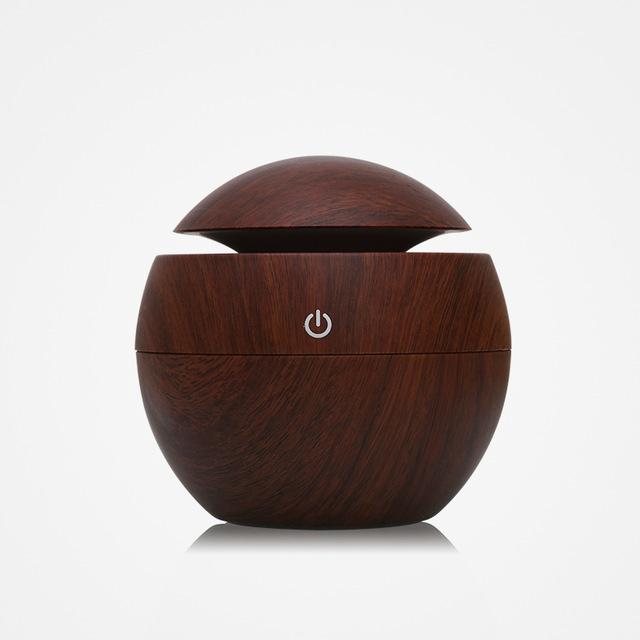 USB Aroma Essential Oil Diffuser Ultrasonic Cool Mist Humidifier Air Purifier 7 Color Change LED